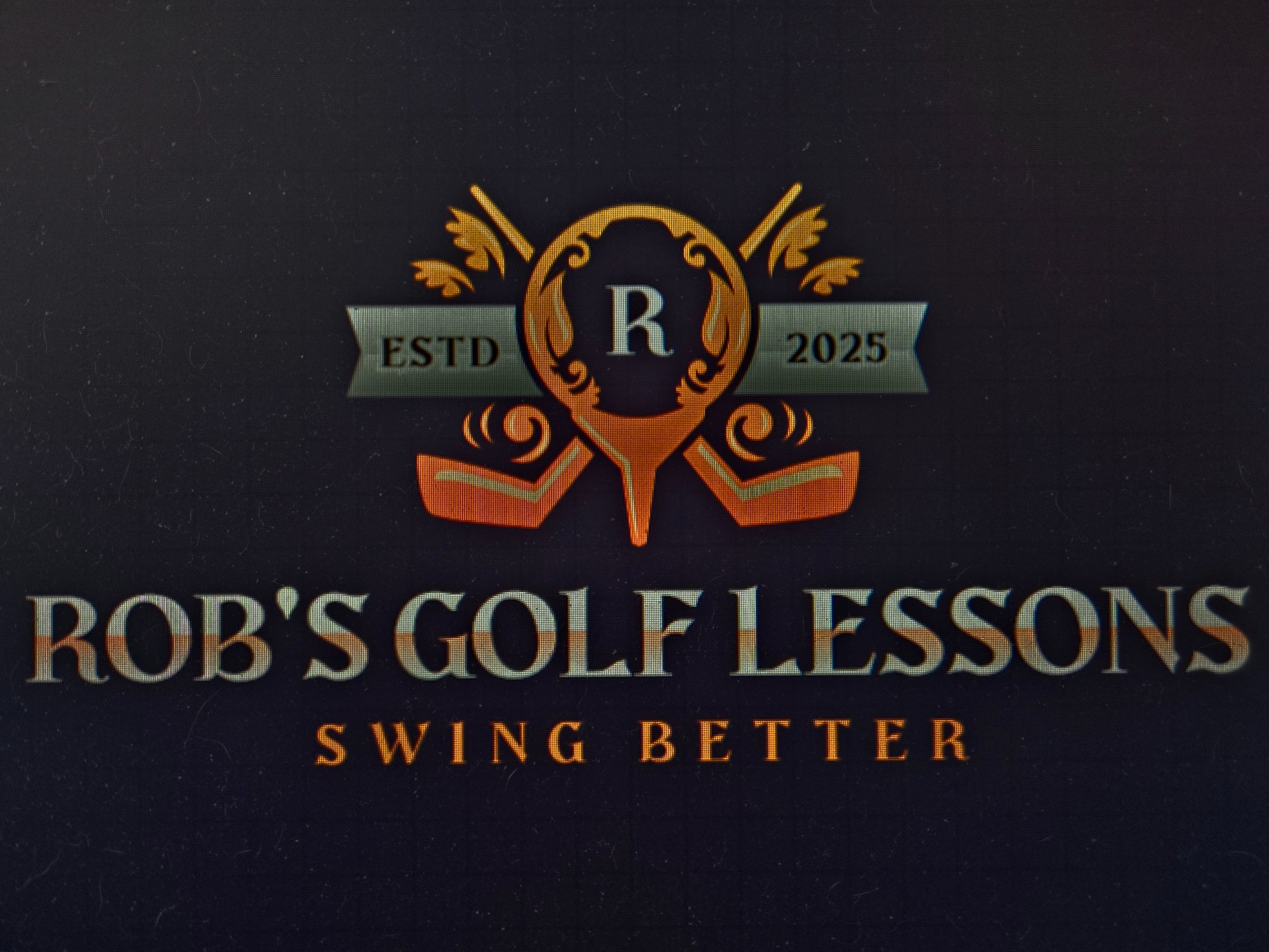 Rob's Golf Lessons Logo